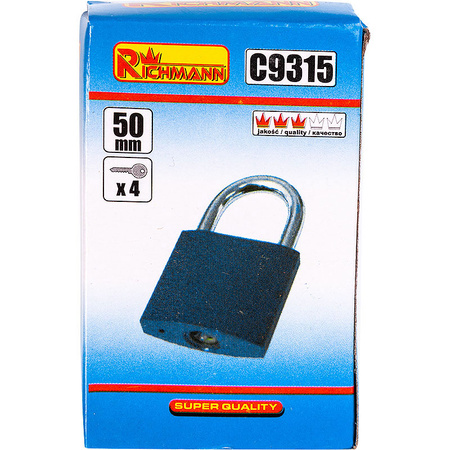 KŁÓDKA STALOWA 50 MM NIEBIESKA