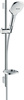 HG Raindance Select E Zestaw prysznicowy 120 3jet EcoSmart z drążkiem 65 cm i mydelniczką, Biały/Chrom
