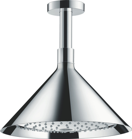 AX Showers/Front Głowica prysznicowa 240 2jet z przyłączem sufitowym, Chrom