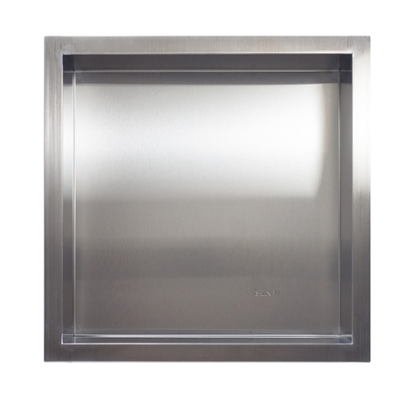 WALL-BOX ONE - Półka wnękowa INOX 30x30x10 cm