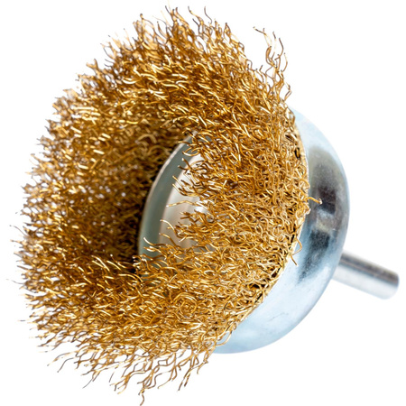 SZCZOTKA DO WIERT. DOCZOŁOWA 65 MM MOSIĄDZOWANA