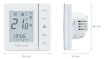 Salus podtynkowy regulator klimakonwektorów FC600, 230 V