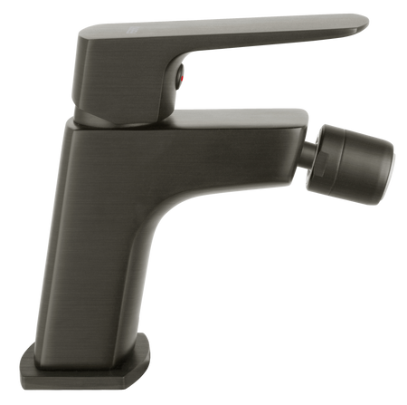 VITTO VERDELINE bateria bidetowa, korek automatyczny, gun metal