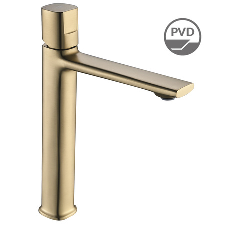 Tores - bateria umywalkowa stojąca nablatowa z korkiem