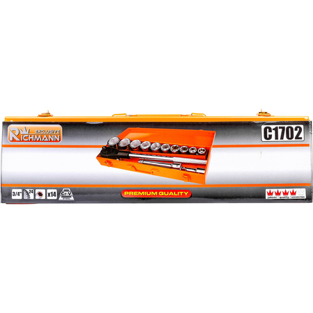 ZESTAW 3/4' 14EL. 6-KĄT. 22-50MM