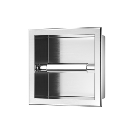 WALL-BOX PAPER 1 Inox - Podajnik papieru
