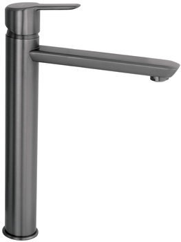 Bateria umywalkowa wysoka stała titanium Arnika BQA D20N