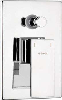 Bateria prysznicowa podtynkowa z przełącznikiem natrysku chrom BCZ 044P