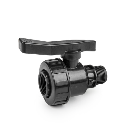 PN10 zawó r do rur PE GW3/4" / GZ3/4"