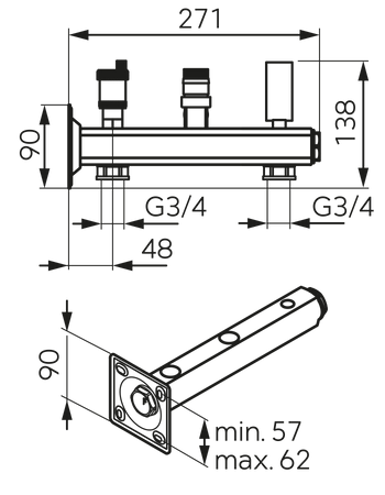 Grupa bezpieczeństwa c.o. 1,5 bar