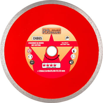 TARCZA DIAM. PEŁNA CIENKA 250x2,2x25,4/22,23  MM