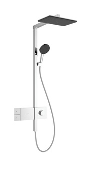 HG Raindance Alive Q Komplet prysznicowy 210/340 1jet EcoSmart z termostatem ShowerSelect Comfort, Chrom