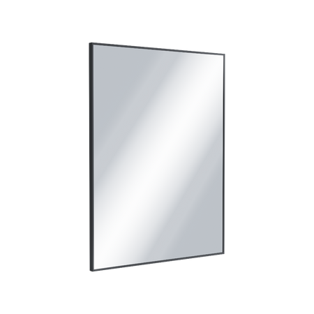 EXCELLENT Kuadro lustro łazienkowe 80x60 cm prostokątne, czarny mat czarny mat DOEX.KU080.060.BL