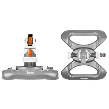 WHITE LINE Zraszacz obrotowy 4-funkcyjny na podstawie