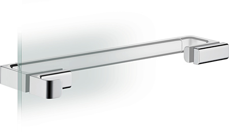 AX Universal Softsquare Uchwyt drzwi prysznicowych 444 mm, Chrom