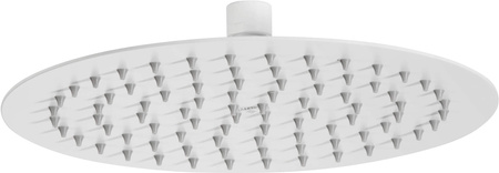 Głowica prysznicowa stalowa - 250 mm stal bianco NAC 600K