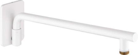 Wylewka prysznicowa ścienna ruchoma - 400 mm stała bianco Cascada NAC A40K