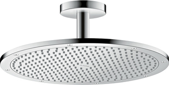 AX ShowerSolutions Głowica prysznicowa 350 1jet z przyłączem sufitowym, Chrom