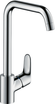 HG Focus M41 Jednouchwytowa bateria kuchenna 260, 1jet, Chrom