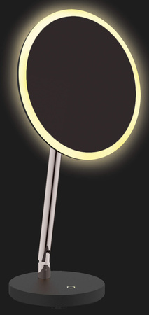 Lusterko kosmetyczne stojące - podświetlenie LED chrom ADI 0812