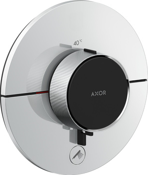 AX ShowerSelect ID Bateria termostatyczna HighFlow do 1 odbiornika z dodatkowym wyjściem, okrągła, podtynkowa, Chrom