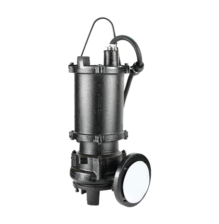 WES 50-22 (2,2 kW, 400 V) pompa zatapialna z rozdrabniaczem + stopa sprzęgająca