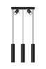 Lampa wisząca RING 3 czarny