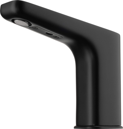 Bateria umywalkowa bezdotykowa bez regulacji temperatury - 230/6V stała nero Hiacynt BQH N28V