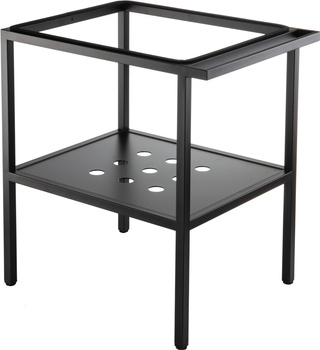 Konsola łazienkowa stojąca - 56.5x50 cm nero CST X50A