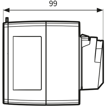 Siłownik elektryczny ARM 343 ProClick, 3-pkt., 230 V AC, 120 s, 6 Nm