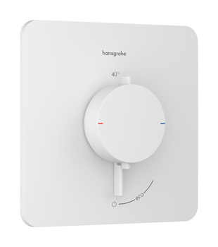HG Ecostat Comfort Q Bateria termostatyczna do 1 odbiornika, podtynkowa, Biały Matowy
