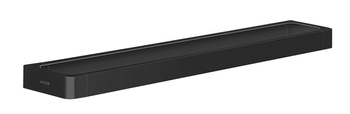 AX Universal Softsquare Wieszak na ręcznik kąpielowy 600 mm, Czarny Matowy