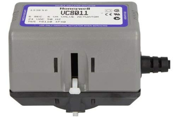 Siłownik zaworu dzielącego Honeywell VC8011ZZ00/U 3-drog. 24V
