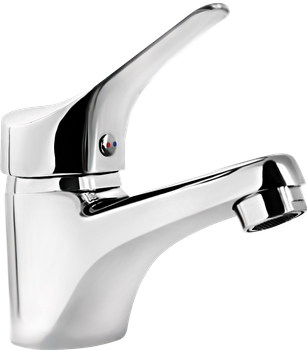 Bateria umywalkowa z korkiem automatycznym stała chrom Joko BOJ 021M