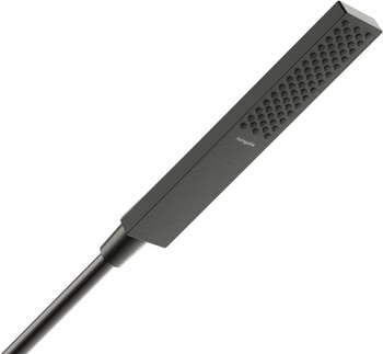HG Pulsify E Główka prysznicowa 100 1jet EcoSmart, Slim, Czarny Chrom Szczotkowany