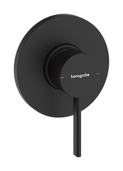 HG Zesis S Jednouchwytowa bateria prysznicowa, podtynkowa, Czarny Matowy