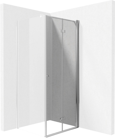 Drzwi prysznicowe systemu Kerria Plus 100 cm - składane chrom KTSX043P