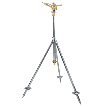 Zestaw - statyw z zraszaczem pulsacyjny z akcesoriami GW 1"