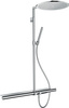 AX ShowerSolutions Komplet prysznicowy 350 1jet z termostatem 800, Chrom