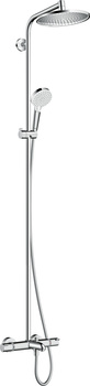 HG Crometta S Komplet prysznicowy 240 1jet z termostatem, wannowy, Chrom