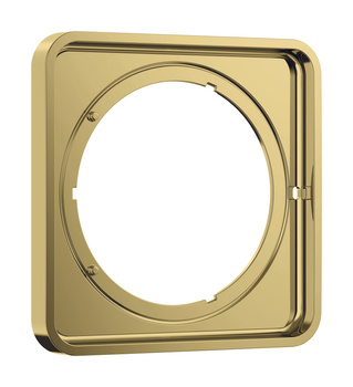 AX ShowerSelect ID Element przedłużający 5 mm, softsquare, Złoty Optyczny Polerowany
