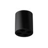 Plafon ZOE czarny LED