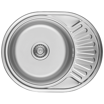 NORMAL zlewozmywak jednokomorowy z półociekaczem