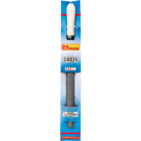 PILNIK DO DREWNA PÓŁOKRĄGŁY 250 MM NR 2 Z RĄCZKĄ