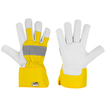 Rękawice ochronne IRON BULL REFLEX skóra, rozmiar 10,5