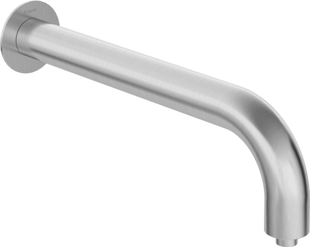 Wylewka prysznicowa ścienna - 380 mm stała stal Silia NQS F41K