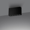 Plafon SOLE czarny LED