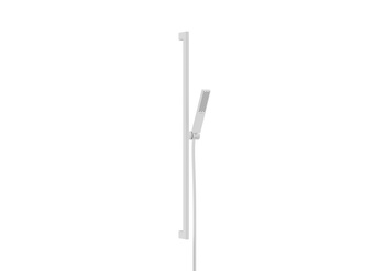 HG Pulsify E Zestaw prysznicowy 100 1jet EcoSmart z drążkiem 90 cm, Biały Matowy
