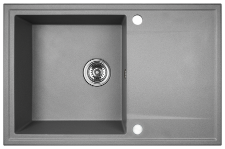 HUNTER zlewozmywak granitowy 1-komorowy z ociekaczem