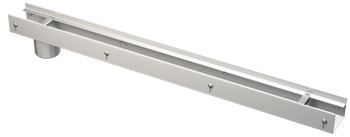 Odwodnienie drenażowe 75 mm z regulacją, stal nierdzewna